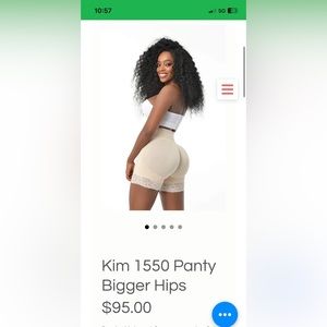 From the viral faja store elegant figure. Kim butt lifting short. Excellent cond